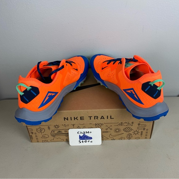Nike Air Zoom Terra Kiger 7 Athletic Orange Trail Running Shoes Men Sz - Picture 5 of 10